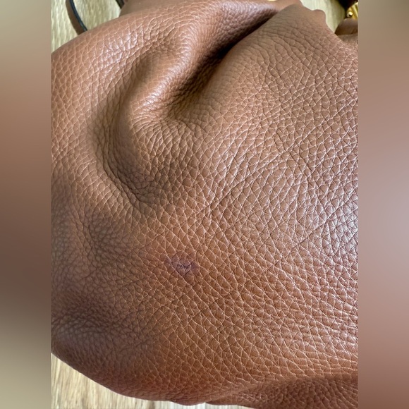 Michael Kors "Skorpios" Pebbled Leather Bag EUC - Picture 7 of 12